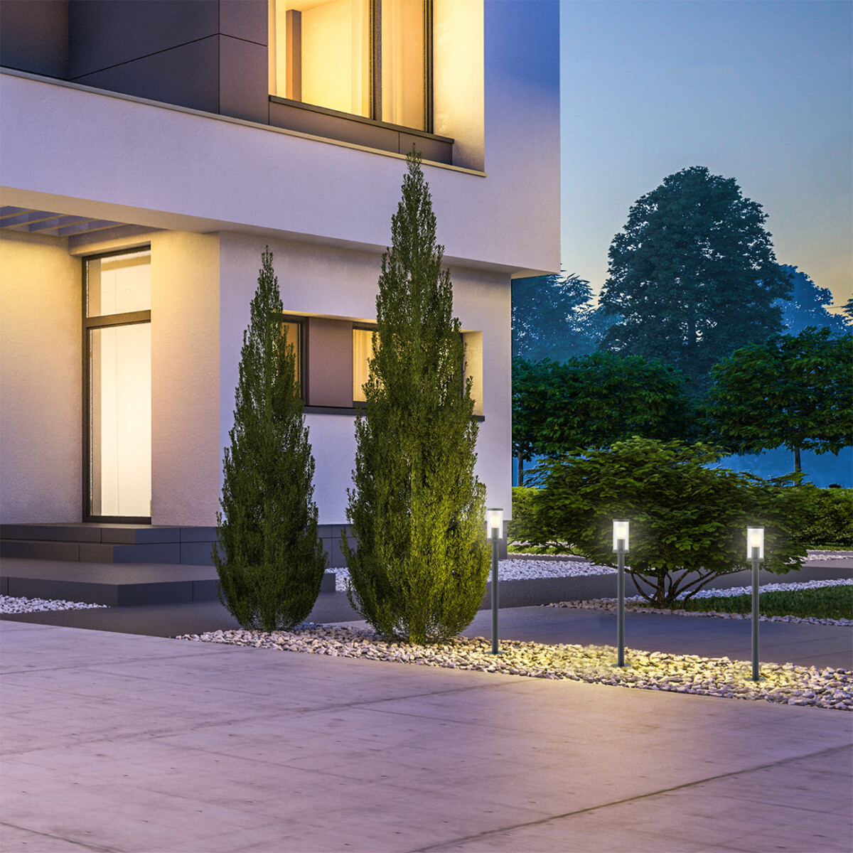 Escada 30003G/02 E27*40W IP44 Dark grey — изображение 2