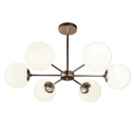 Escada 2110/6P E14*40W Satin nickel