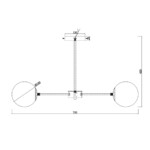 Escada 2110/6P E14*40W Satin nickel — изображение 5