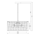 Escada 10181/3S E27*60W Black/Silver — изображение 6