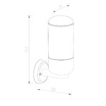 Escada 30005W/01 E27*40W IP44 Black — изображение 5