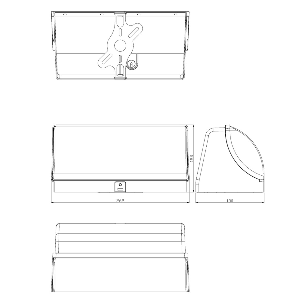 Escada 30002W/01 LED*30W IP65 Black — изображение 4