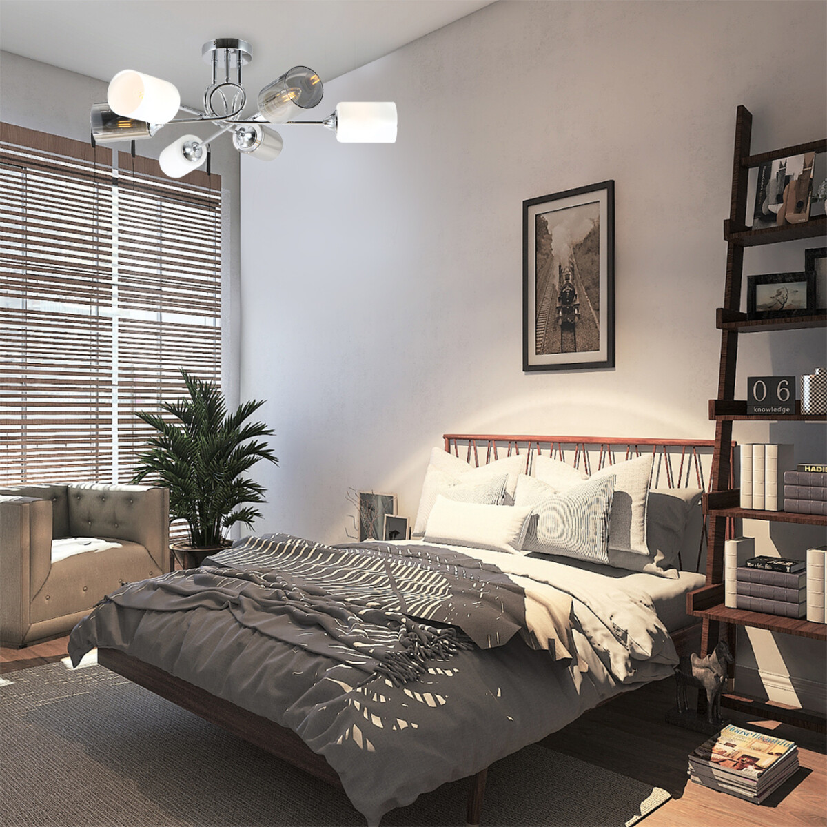 Escada 1126/6PL E14*40W Chrome — изображение 3