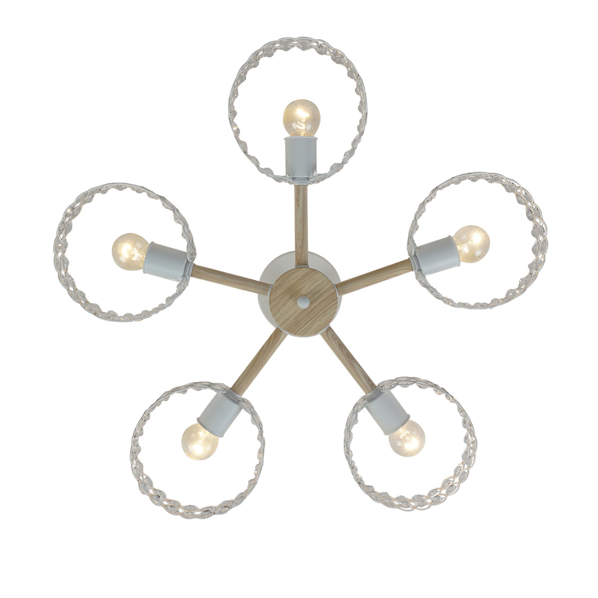 Escada 679/5P E27*60W White/Wood — изображение 3