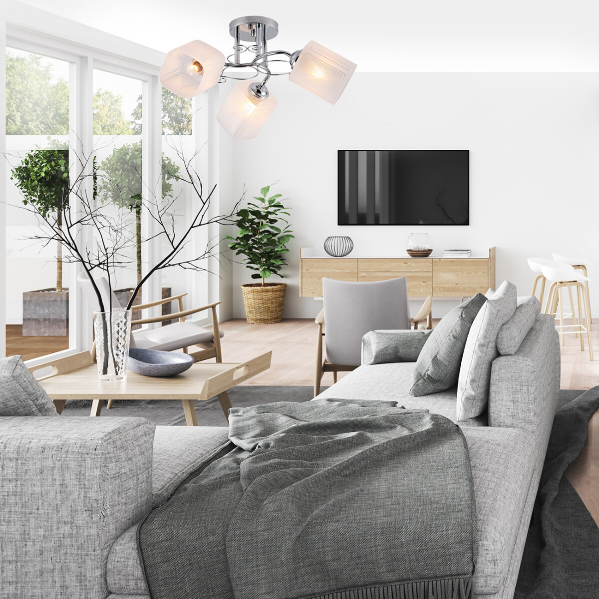 Escada 1105/3PL E27*40W Chrome — изображение 3