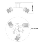 Escada 1105/3PL E27*40W Chrome — изображение 4