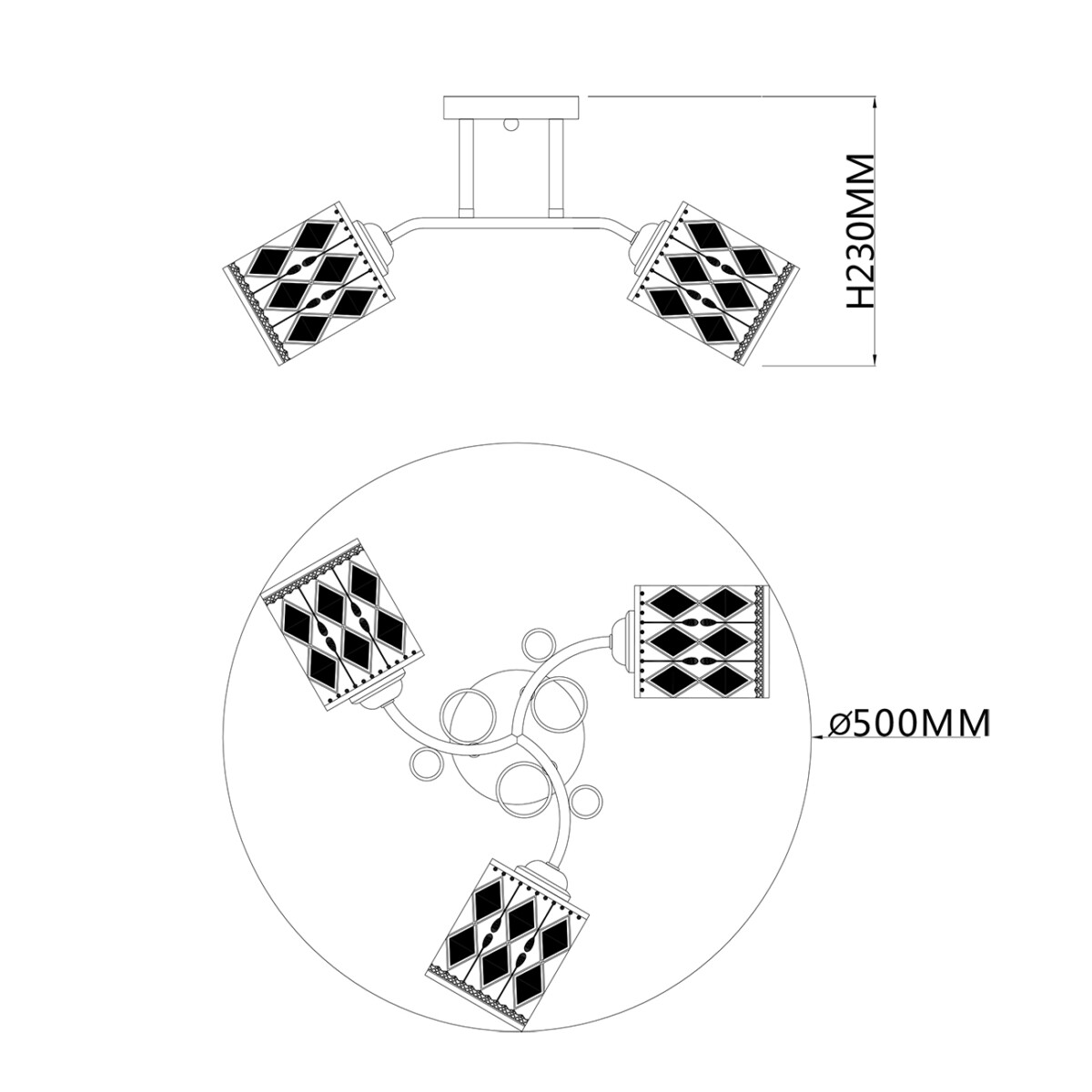 Escada 1106/3PL E27*40W Chrome — изображение 6