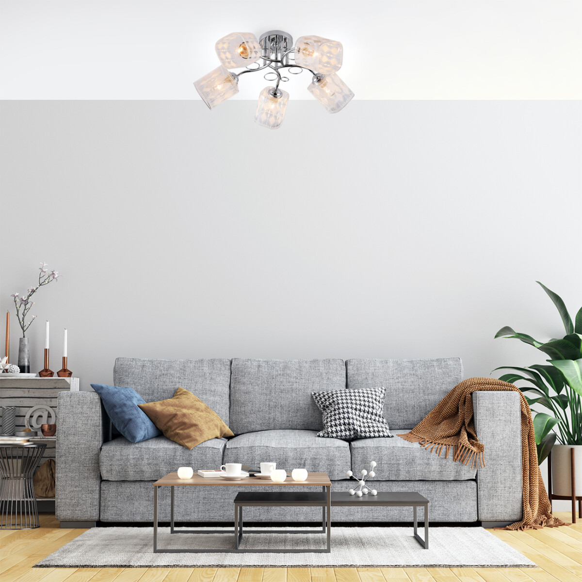 Escada 1106/5PL E27*40W Chrome — изображение 5