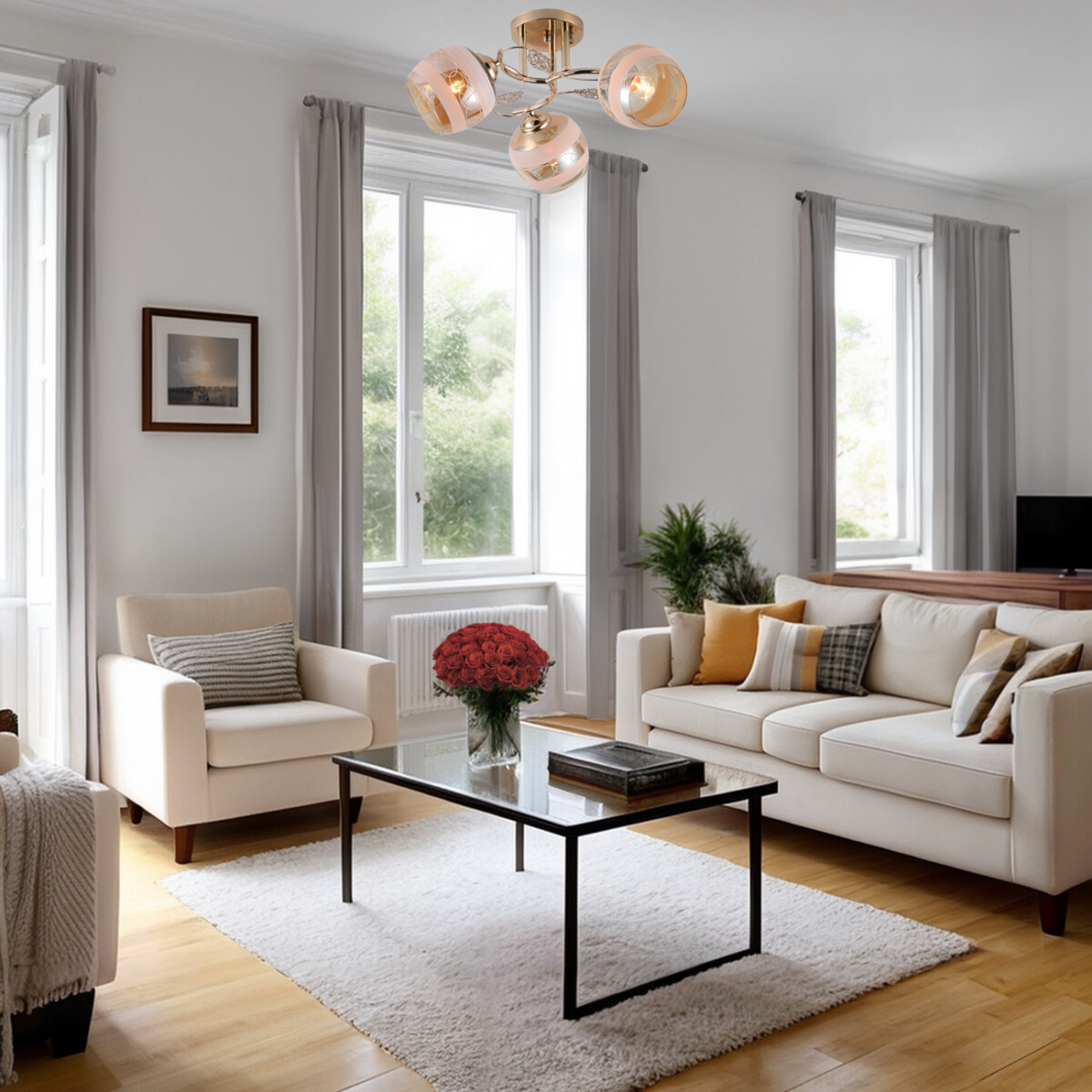 Escada 1110/3PL E27*40W Gold — изображение 4