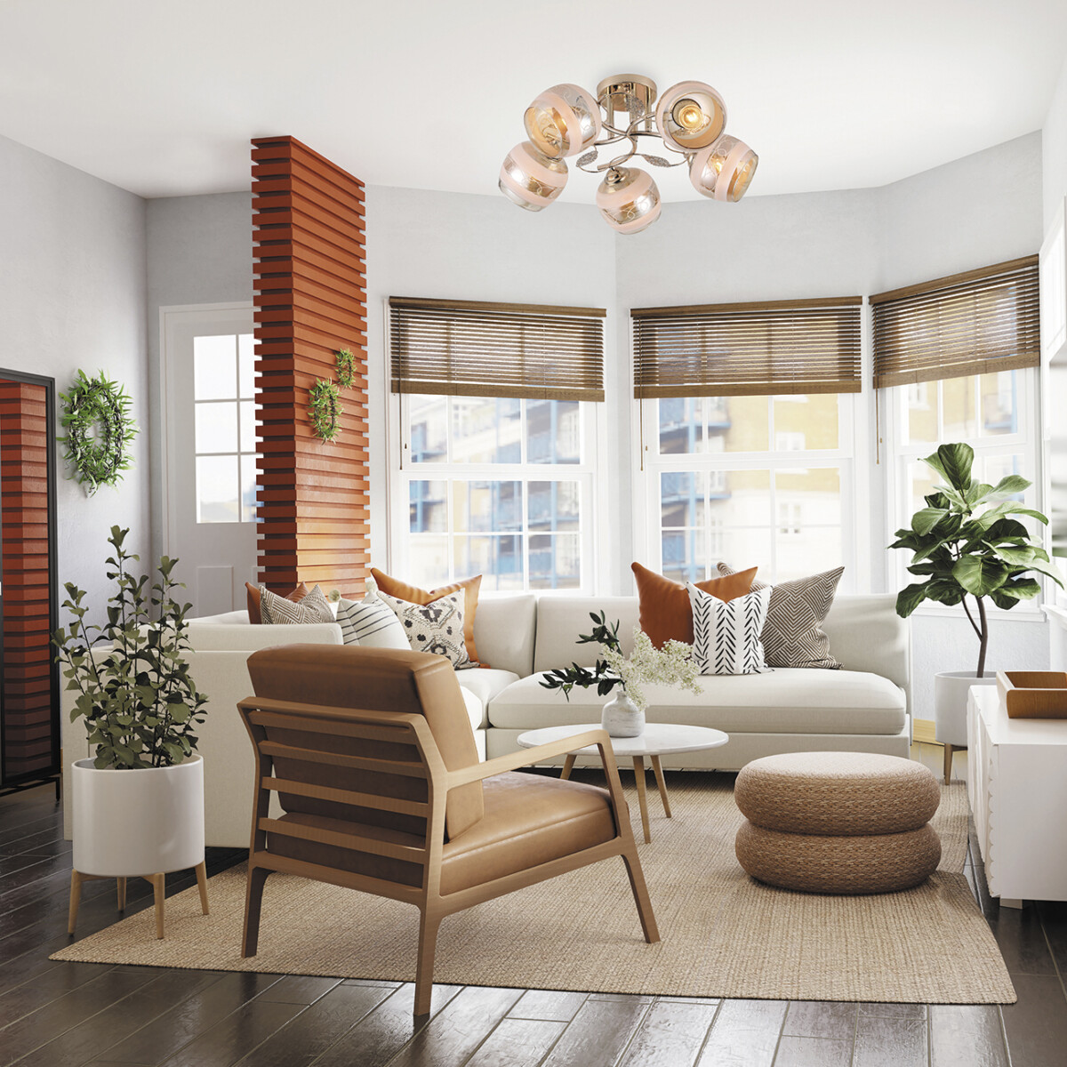 Escada 1110/5PL E27*40W Gold — изображение 4