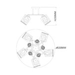 Escada 1118/5PL E27*40W Gold — изображение 5