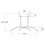 Escada 10212/S LED*36W Black — изображение 4