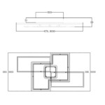 Escada 10216/S LED*138W White/Black — изображение 4