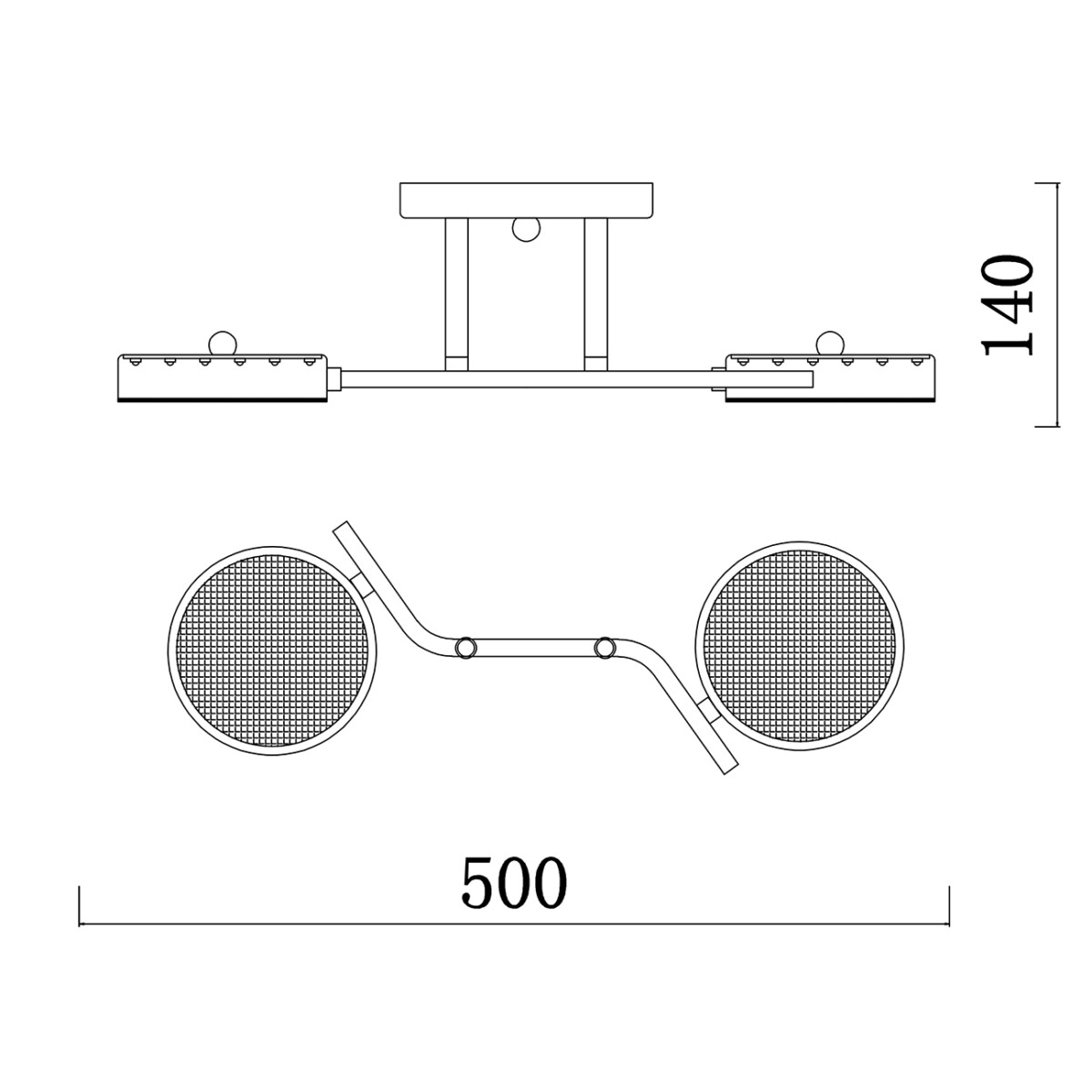 Escada 10273/2 LED*24W Champagne gold — изображение 4