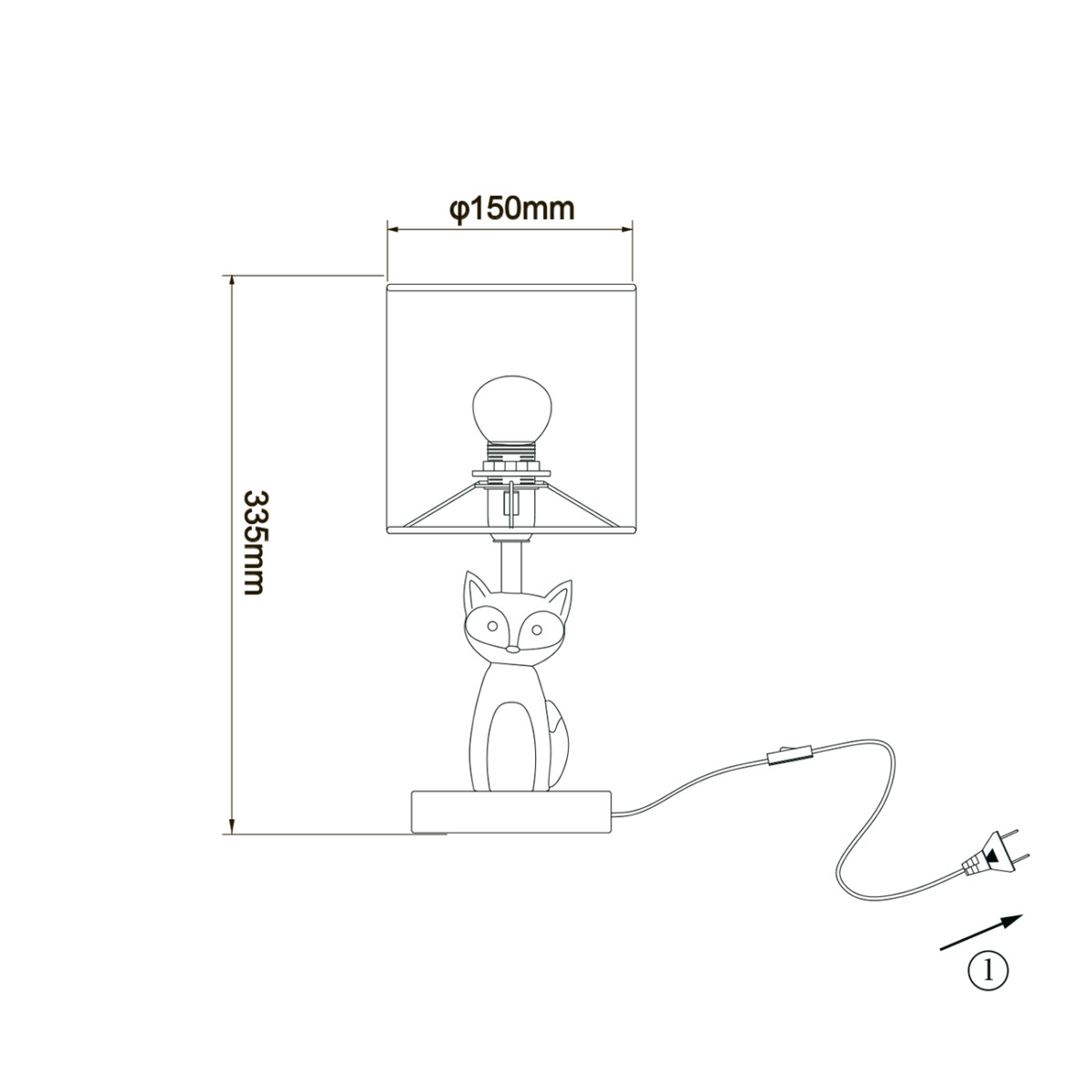 Escada 10166/L E14*40W Fox — изображение 4