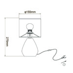 Escada 10168/L E14*40W Grey — изображение 4