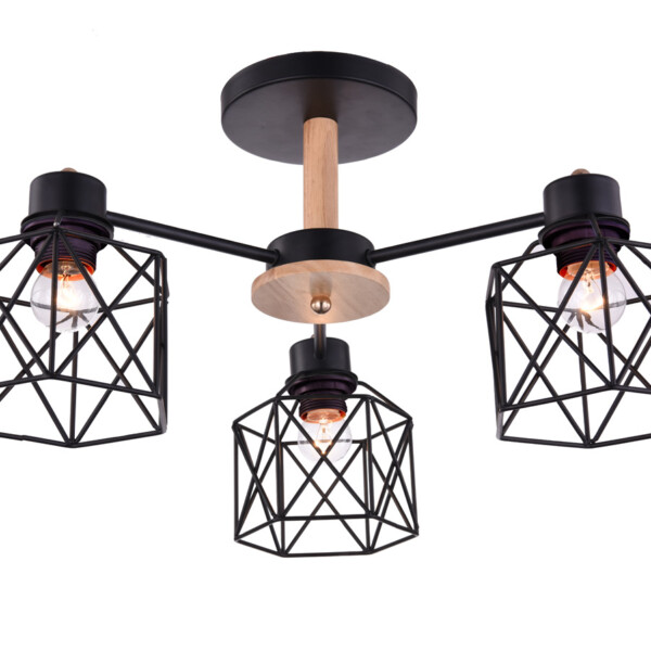 Escada 508/3PL E27*60W Black