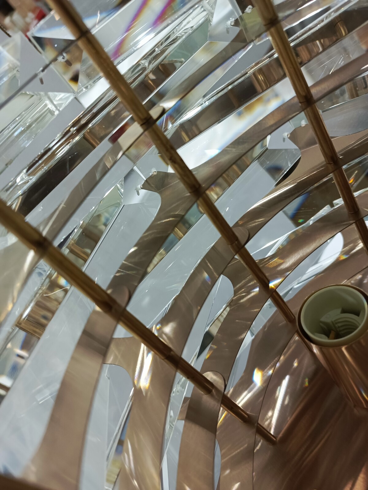 utsenka-SL6137.203.04 Светильник подвесной ST-Luce медь/прозрачный E14 4*40W STROZZI — изображение 4