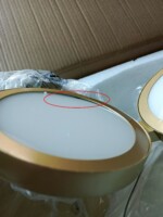 utsenka-SL6508.203.01 Светильник подвесной ST-Luce Матово Золотистый/Белый LED 1*60W 4000K RIO — изображение 2