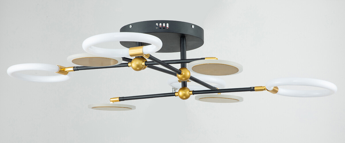 Escada 10247/8 LED LED*63W Black/Gold — изображение 2