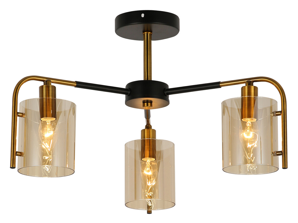 xxqu1iiukhiyx2svqrn1htjf9mqg289b Escada 671/3P E14*40W Black/Gold — изображение 1