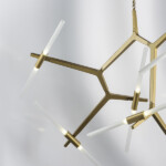 в наличии 742143 Люстра STRUTTURA 14х6W (led) G9 ЗОЛОТО МАТОВЫЙ - купить в интернет-магазине Светильники Торг