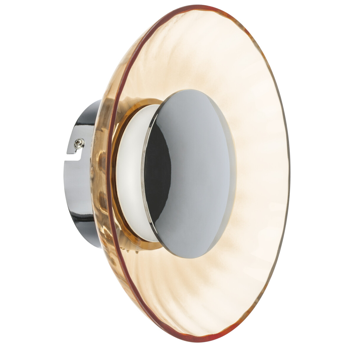034218b2015211ee813fc81f66f678b0_427e0ec48dc011ee8145c81f66f678b0 809013 Бра CELESTA LED 6W 300LM ХРОМ/КОНЬЯЧНЫЙ 3000K — изображение 1