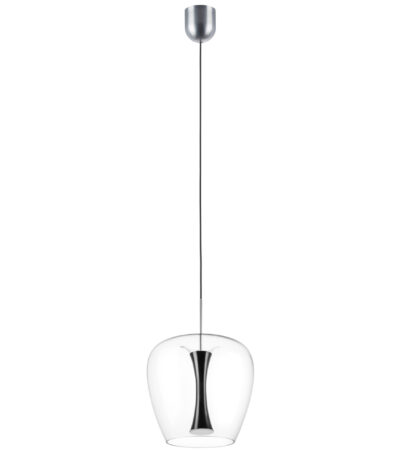в наличии 804207 Люстра CUPOLA LED 10W 500LM АЛЮМИНИЙ/ЧЕРНЫЙ 3000K - купить в интернет-магазине Светильники Торг