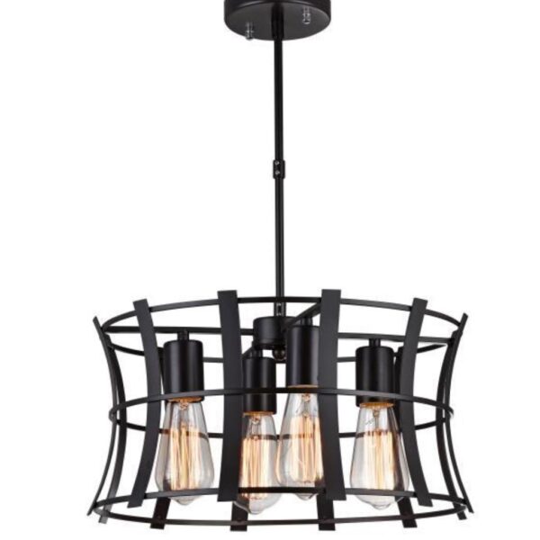 1521-4PC, люстра 2в1, D400xH230/675, 4xE27x40W, excluded