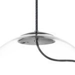 в наличии 805300 Люстра COLORE 1х8W (led) E27 АЛЮМИНИЙ/ПРОЗРАЧНЫЙ - купить в интернет-магазине Светильники Торг