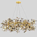 721382 Люстра EXTRA 8х5W(led) G9 ЗОЛОТО — изображение 2