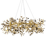 721382 Люстра EXTRA 8х5W(led) G9 ЗОЛОТО — изображение 4