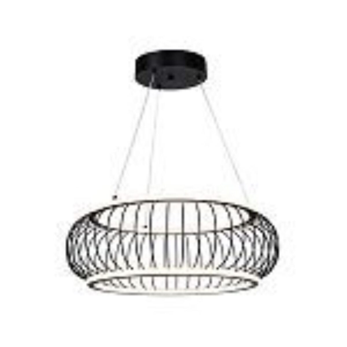 4435-2P, подвесная люстра, D500xH300/1200, LEDx40W, 4300LM, 3000-6000K, included, remote control — изображение 1