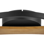 в наличии 723027 Люстра LODI LED 25W 2000LM ЧЕРНЫЙ/ДЕРЕВО 3000K - купить в интернет-магазине Светильники Торг