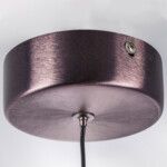 в наличии 796110 Люстра CARAMELLO LED 6W 130LM КОФЕЙНЫЙ/ПРОЗРАЧНЫЙ 3000K - купить в интернет-магазине Светильники Торг