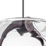 в наличии 796110 Люстра CARAMELLO LED 6W 130LM КОФЕЙНЫЙ/ПРОЗРАЧНЫЙ 3000K - купить в интернет-магазине Светильники Торг