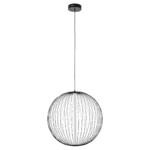 в наличии 734067 Люстра SOLE 23W LED 1856LM 120G ЧЕРНЫЙ МАТОВЫЙ 3000K - купить в интернет-магазине Светильники Торг