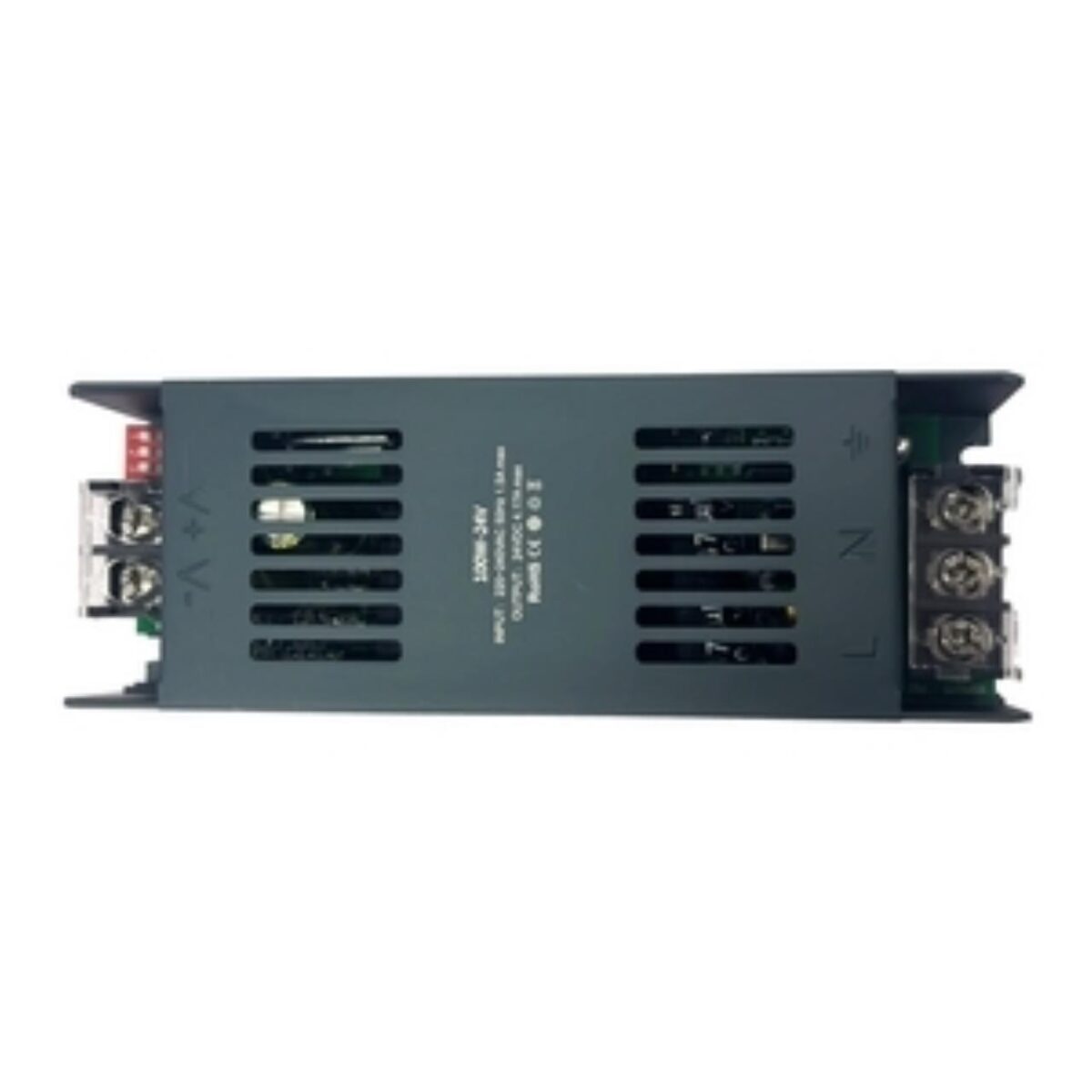 2002-DC-100, блок питания, L142xW48xH28, 100W, 24V — изображение 1