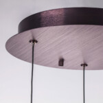 в наличии 796139 Люстра CARAMELLO LED 3х6W 330LM КОФЕЙНЫЙ/МУЛЬТИКОЛОР 3000K - купить в интернет-магазине Светильники Торг