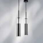 в наличии 756017 Люстра CILINO 1х40W GU10 ЧЕРНЫЙ - купить в интернет-магазине Светильники Торг