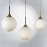 813022 Подвес GLOBO 1х40W E14 золото/белый — изображение 7