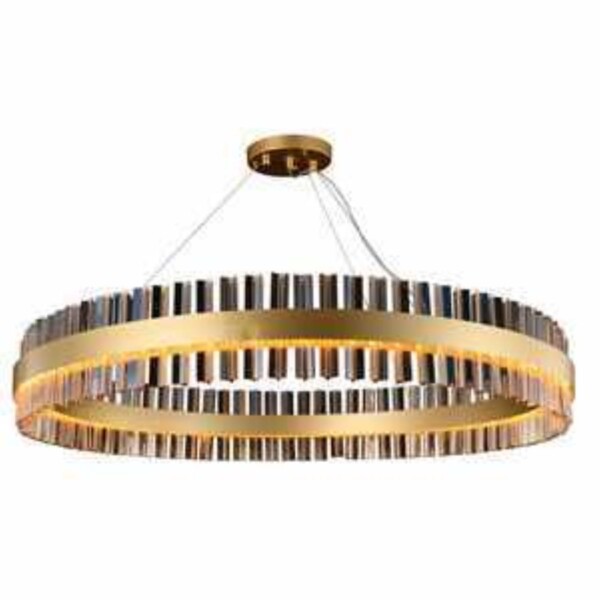 4263-10P, подвесная люстра, D1000xH150/1500, LEDx54W, 4320LM, 4000K, included