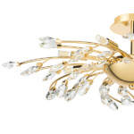 в наличии 791182 Люстра потолочная ISABELLE 8х40W G9 ЗОЛОТО - купить в интернет-магазине Светильники Торг