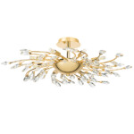 в наличии 791182 Люстра потолочная ISABELLE 8х40W G9 ЗОЛОТО - купить в интернет-магазине Светильники Торг