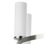 в наличии 723085 Люстра FLUME 8х40W E14 ЧЕРНЫЙ МАТОВЫЙ/НИКЕЛЬ - купить в интернет-магазине Светильники Торг