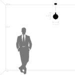 в наличии 805405 Люстра COLORE LED 1х6W 320LM ЧЕРНЫЙ/СИНИЙ 3000K - купить в интернет-магазине Светильники Торг