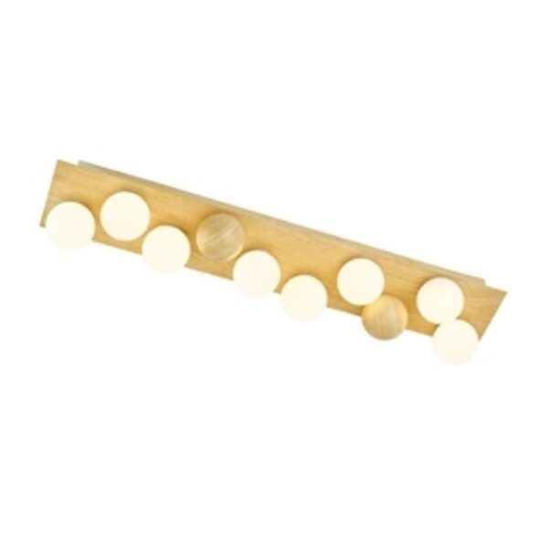 4695-8C, потолочный светильник, L600xW100xH90, LEDx30W, 2800LM, 3000-6000K, included, remote control