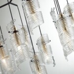 5439/13 MODERN ODL_EX25 071 черный/золото/металл/стекло Люстра E14 13*40W FUSILLI — изображение 6