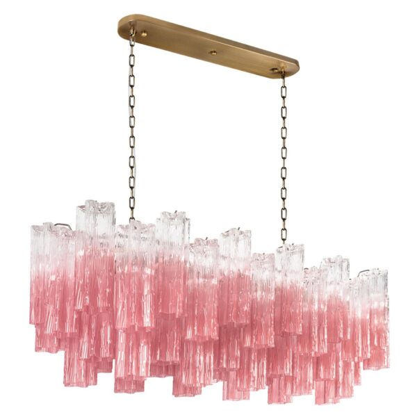 10580/1000R Clear pink Подвесной светильник LOFT IT Murano