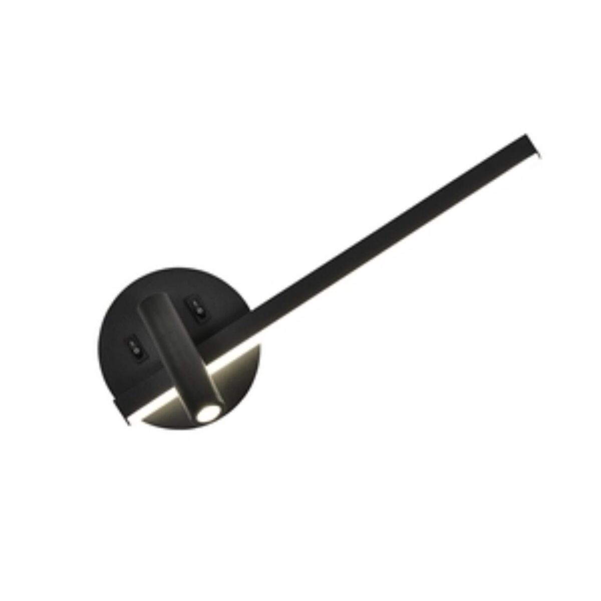 4169-2W, настенный светильник, D120xW360xH130, LEDx7W + 1xLEDx3W, 450LM, 4000K, included, switch — изображение 1